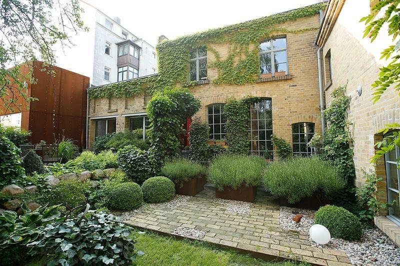 Apartamento Loft Im Hundertjaehrigen Backhaus Leipzig Exterior foto